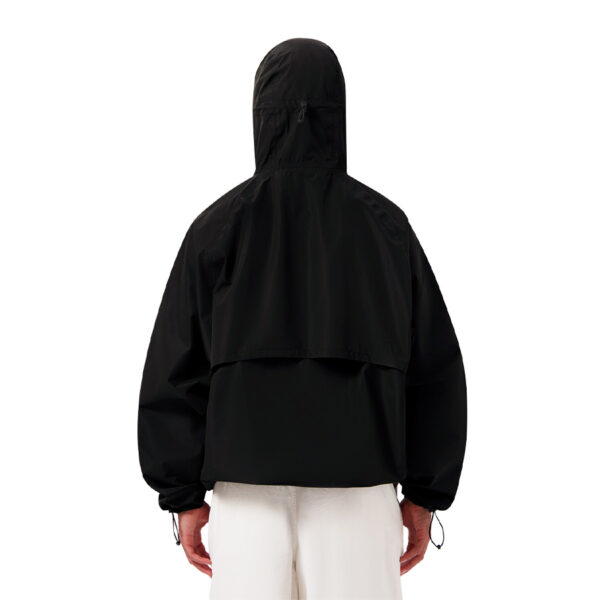 MAIUM Regenjas Unisex Anorak Black