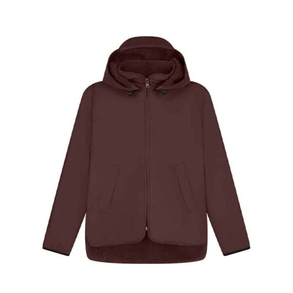MAIUM Regenjas Unisex Teddy Windbreaker Bitter Chocolate