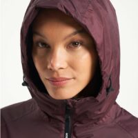 Tenson Gevoerde Regenjas Dames Transition Jacket W Fudge