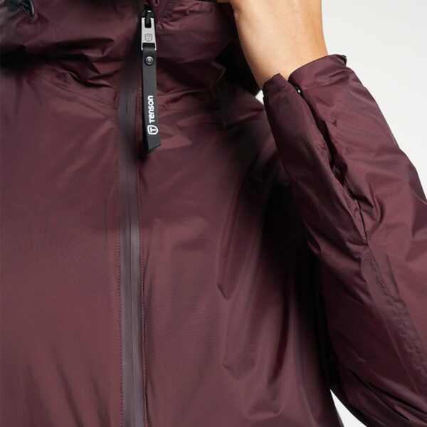Tenson Gevoerde Regenjas Dames Transition Jacket W Fudge