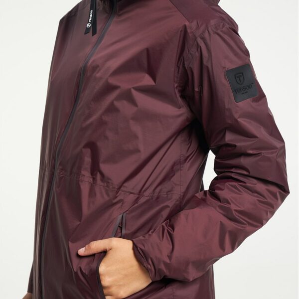 Tenson Gevoerde Regenjas Dames Transition Jacket W Fudge