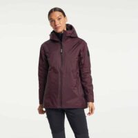 Tenson Gevoerde Regenjas Dames Transition Jacket W Fudge