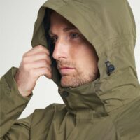 Tenson Regenjas Heren Biscaya Evo Jkt M Burnt Olive