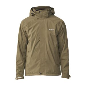 Tenson Regenjas Heren Biscaya Evo Jkt M Burnt Olive