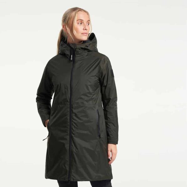 Tenson Regenjas Dames Transition Coat W Peat