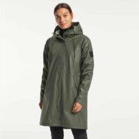 Tenson Regenjas Dames Apelviken PU Coat W Four leaf clover