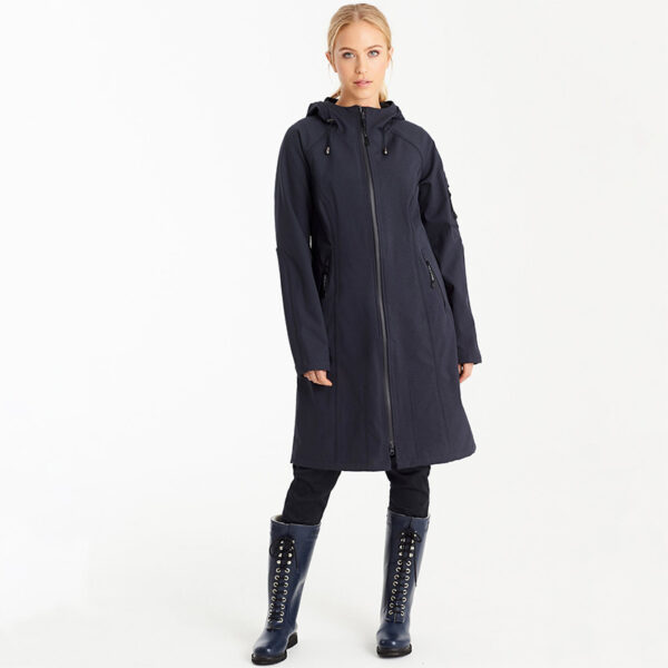 Ilse Jacobsen Regenjas Dames RAIN37L Dark Indigo