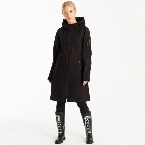 Ilse Jacobsen Regenjas Dames RAIN37L Black