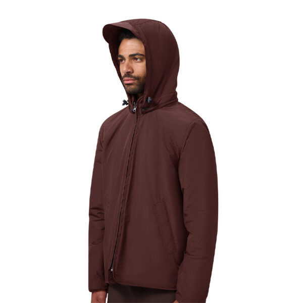 MAIUM Regenjas Unisex Teddy Windbreaker Bitter Chocolate