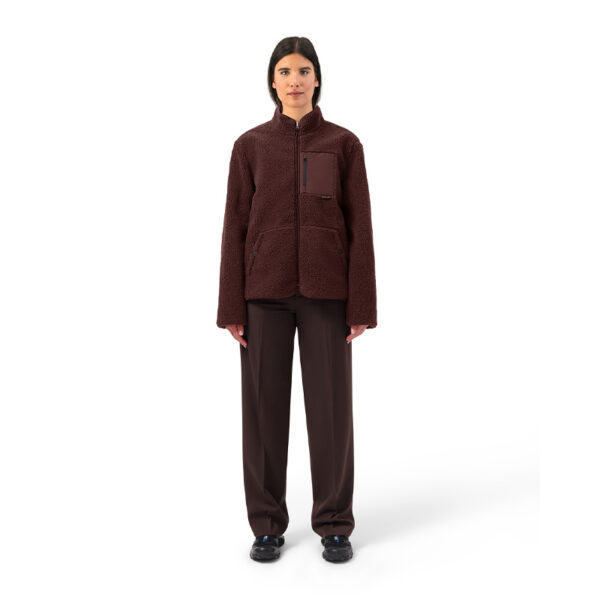 MAIUM Regenjas Unisex Teddy Windbreaker Bitter Chocolate