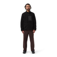 MAIUM Regenjas Unisex Teddy Windbreaker Black