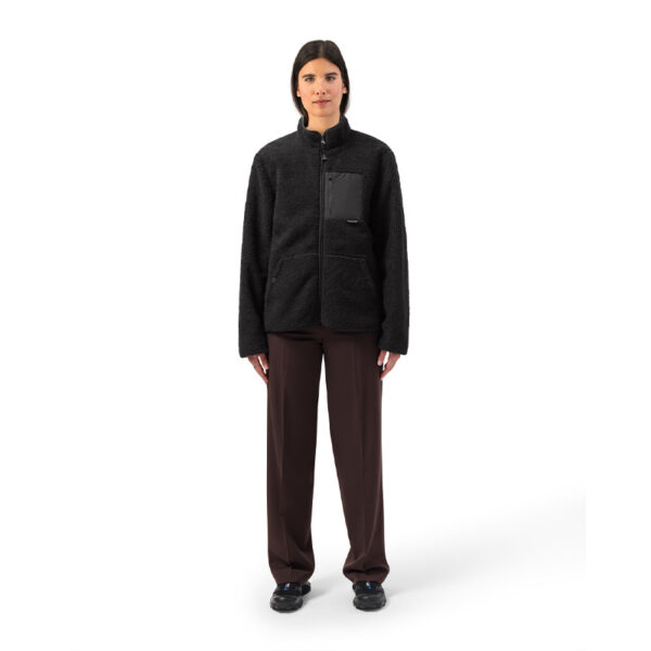 MAIUM Regenjas Unisex Teddy Windbreaker Black