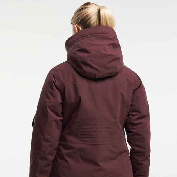 Tenson Regenjas Dames Vision Jacket 2.0 Fudge (Aubergine)