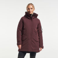 Tenson Regenjas Dames Vision Jacket 2.0 Fudge (Aubergine)