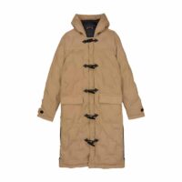 MAIUM Gevoerde Regenjas Unisex Padded Duffle Iced Coffee