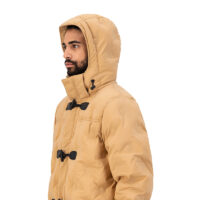 MAIUM Gevoerde Regenjas Unisex Padded Duffle Iced Coffee