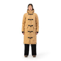 MAIUM Gevoerde Regenjas Unisex Padded Duffle Iced Coffee