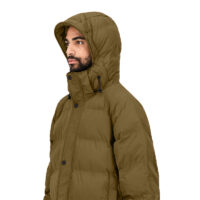 MAIUM Gevoerde Regenjas Unisex Light Weight Puffer Plantation