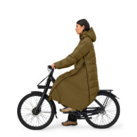 MAIUM Gevoerde Regenjas Unisex Light Weight Puffer Plantation