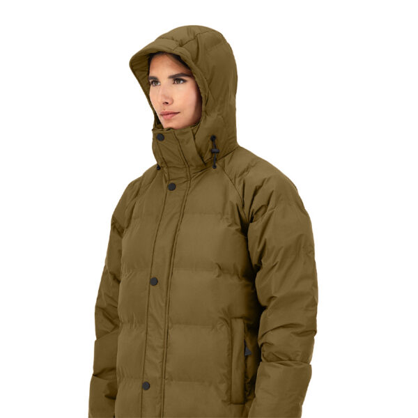 MAIUM Gevoerde Regenjas Unisex Light Weight Puffer Plantation