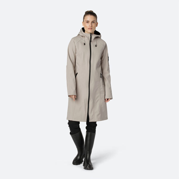 Ilse Jacobsen Regenjas Dames RAIN37L Chateau Gray