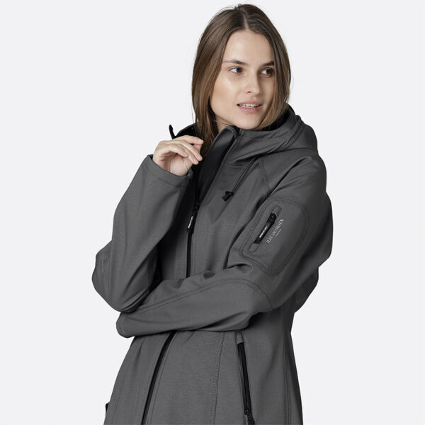 Ilse Jacobsen Regenjas Dames RAIN37L Dark Shadow