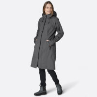 Ilse Jacobsen Regenjas Dames RAIN37L Dark Shadow