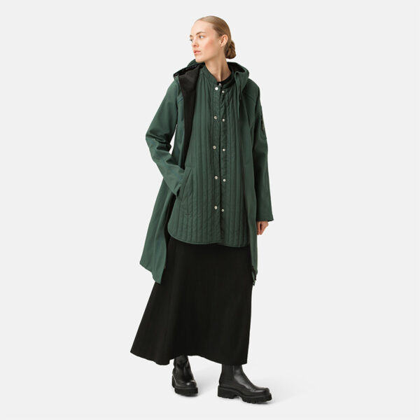Ilse Jacobsen Regenjas Dames RAIN37L Beetle Green