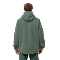 Jack Wolfskin Regenjas Heren Stormy Point 2L Hedge Green