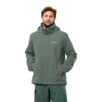 Jack Wolfskin Regenjas Heren Stormy Point 2L Hedge Green