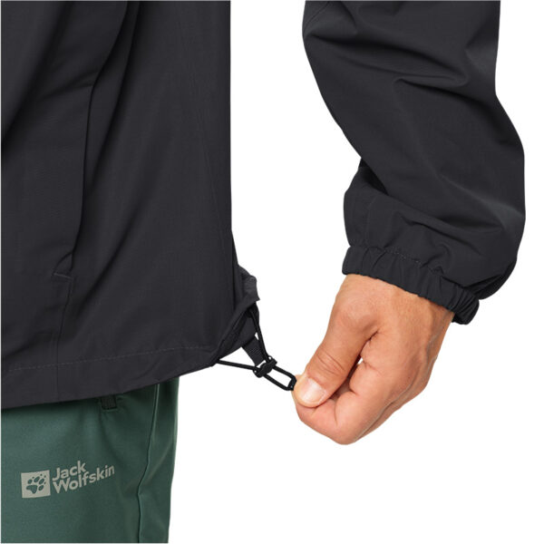 Jack Wolfskin Regenjas Heren Stormy Point 2L Black