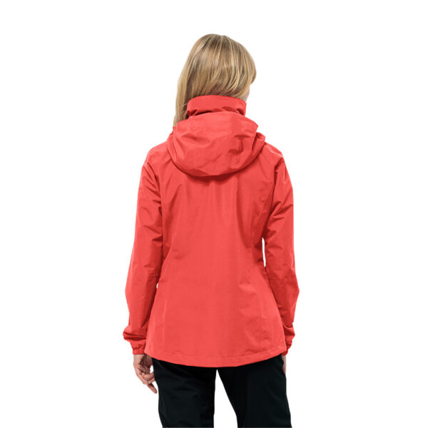 Jack Wolfskin Regenjas Dames Stormy Point 2L Vibrant Red