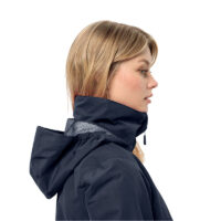 Jack Wolfskin Regenjas Dames Stormy Point 2L Night Blue