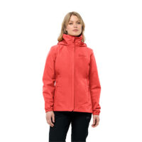 Jack Wolfskin Regenjas Dames Stormy Point 2L Vibrant Red