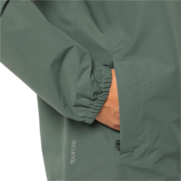 Jack Wolfskin Regenjas Heren Stormy Point 2L Hedge Green