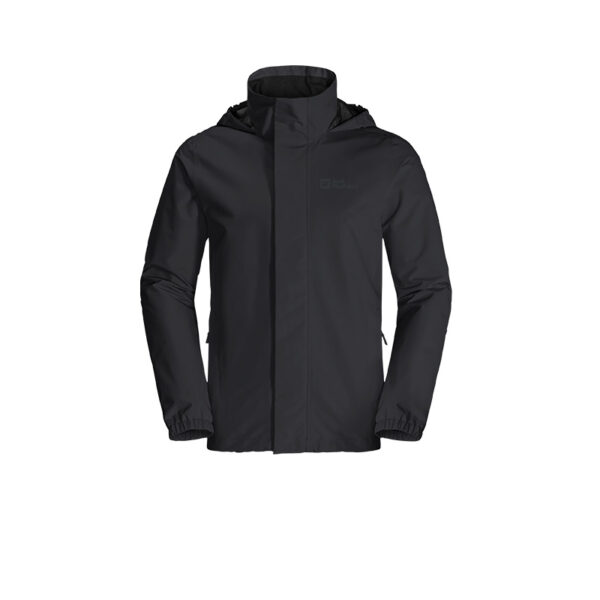 Jack Wolfskin Regenjas Heren Stormy Point 2L Black