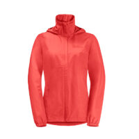 Jack Wolfskin Regenjas Dames Stormy Point 2L Vibrant Red