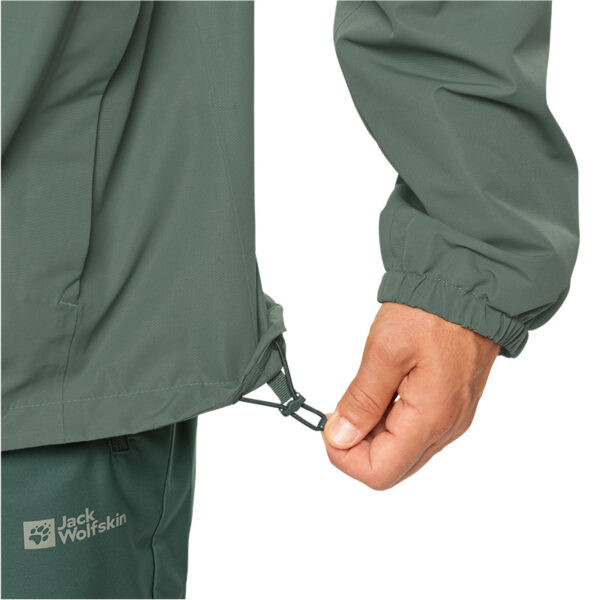 Jack Wolfskin Regenjas Heren Stormy Point 2L Hedge Green