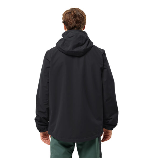 Jack Wolfskin Regenjas Heren Stormy Point 2L Black