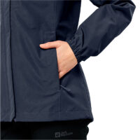 Jack Wolfskin Regenjas Dames Stormy Point 2L Night Blue