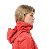 Jack Wolfskin Regenjas Dames Stormy Point 2L Vibrant Red