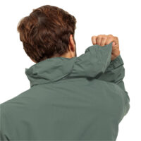 Jack Wolfskin Regenjas Heren Stormy Point 2L Hedge Green