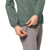 Jack Wolfskin Regenjas Dames Stormy Point 2L Hedge Green