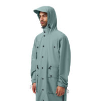 MAIUM Light Weight Parka Blue Mist