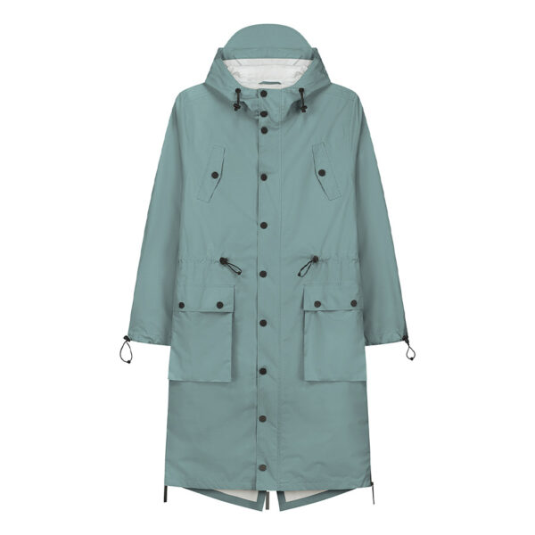 MAIUM Light Weight Parka Blue Mist