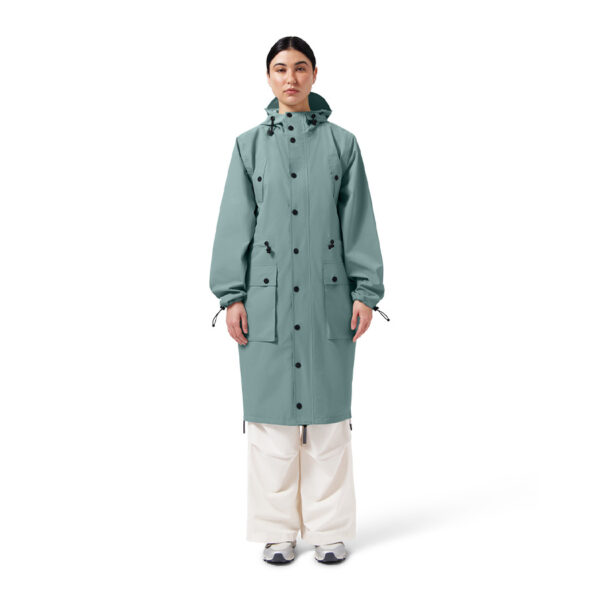 MAIUM Light Weight Parka Blue Mist