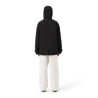 MAIUM Regenjas Unisex Mac Short Black