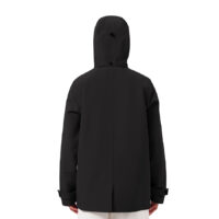 MAIUM Regenjas Unisex Mac Short Black