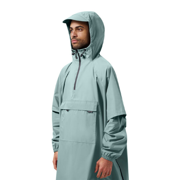 MAIUM Poncho Blue Mist