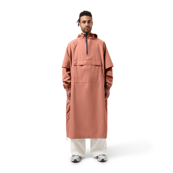 MAIUM Poncho Salmon Pink